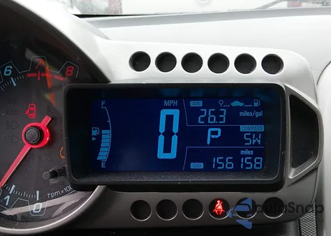 2015 Chevrolet Sonic Ltz Auto z USA, uszkodzony, nr VIN 1G1JE6SB8F4200805